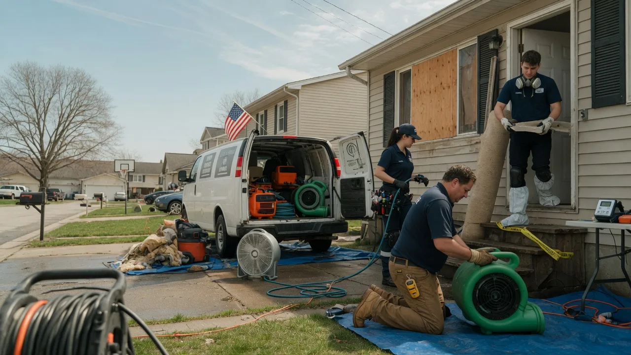 Water Damage Restoration in Matthews, MO near me